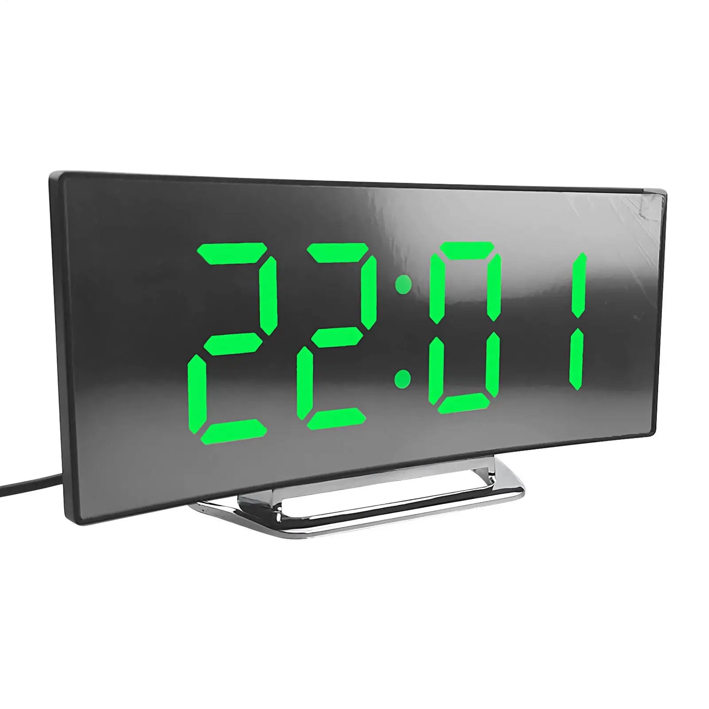 Digital Clock LED Display Digital Clock for Bedroom High-Brightness Time Management Tool Quiet for Boys Girls Teens Students