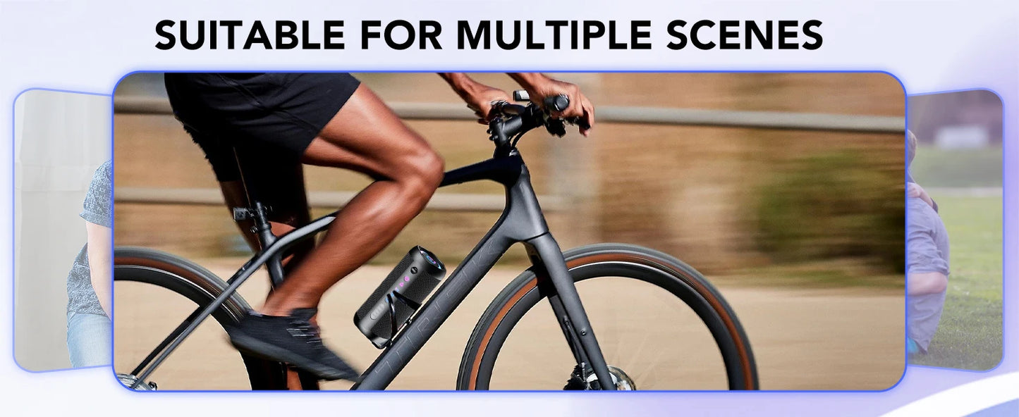 Bluetooth Speaker, Speakers Wireless Bluetooth 5.4 with 30H Playtime, BassUp, 30W Stereo Sound, IPX7 Waterproof Portable Speaker