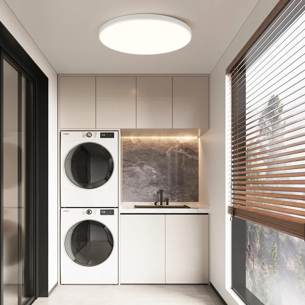 Smart Led Ceiling Light with Remote Control 3 Colors Dimmable Ceiling Lights Ultrathin Panel Lamps Bedroom Kitchen Ceiling Lamp