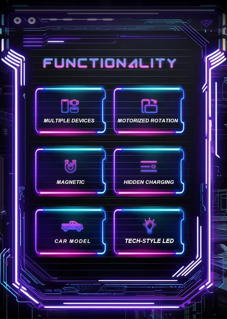 Cyberdock Desktop Stand Qi2 3-in-1 CyberDock Wireless Charging Station for IPhone17 16 15 14 Pro, AirPods, IWatch,Galaxy Watch