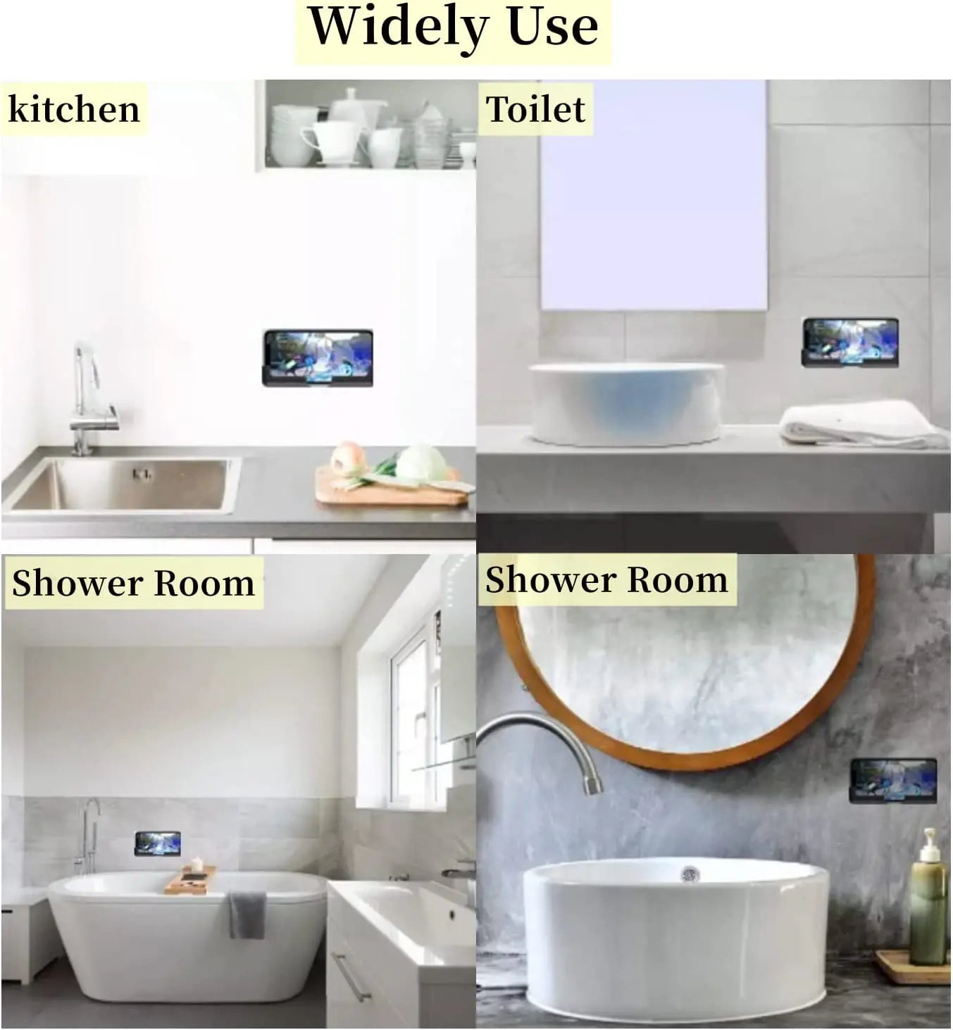 Car Phone Holder Multifunctional Auto Mobile Phone Stand Mount Bracket Cell Phone Holder for Car Wall Hooks Hanger Support