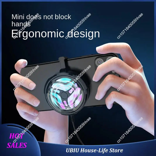 AL01 USB Phone Cooling Fan Portable Mobile Phone Radiator Mobile Phone Cooler Phone Cooler Accessories-Best Selling