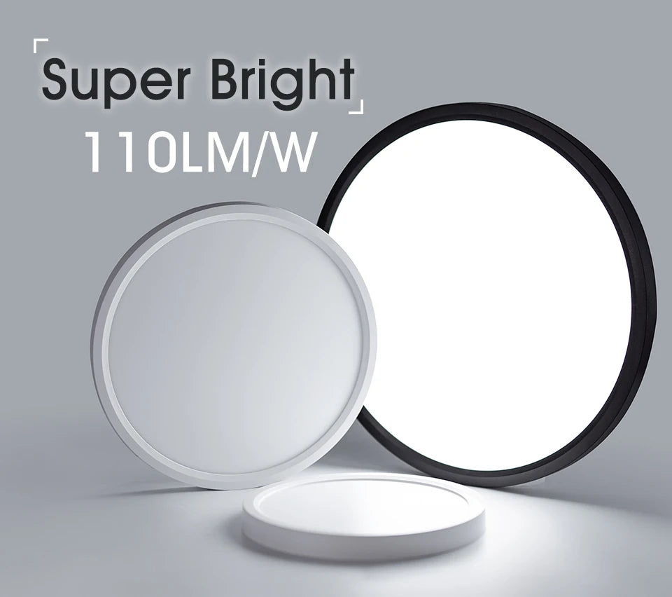 Smart Led Ceiling Lights 20Inch Large APP Remote Control Dimmable Ultra thin Smart Lamp For Living Room Bedroom Led Lights