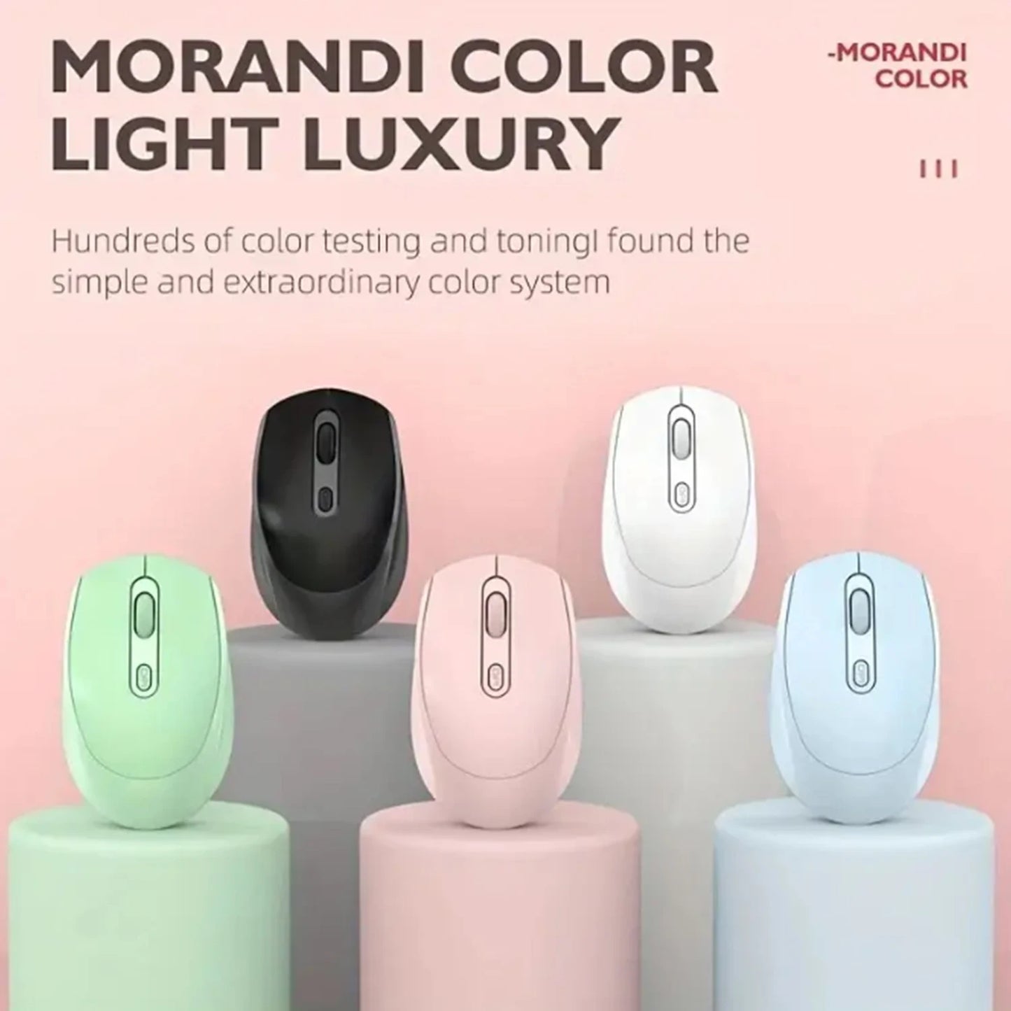 Wireless Mouse, 2.4G compatible Ergonomic Optical Mouse, Computer Mouse for Laptop, PC,Notebook,Battery Cordless Mice