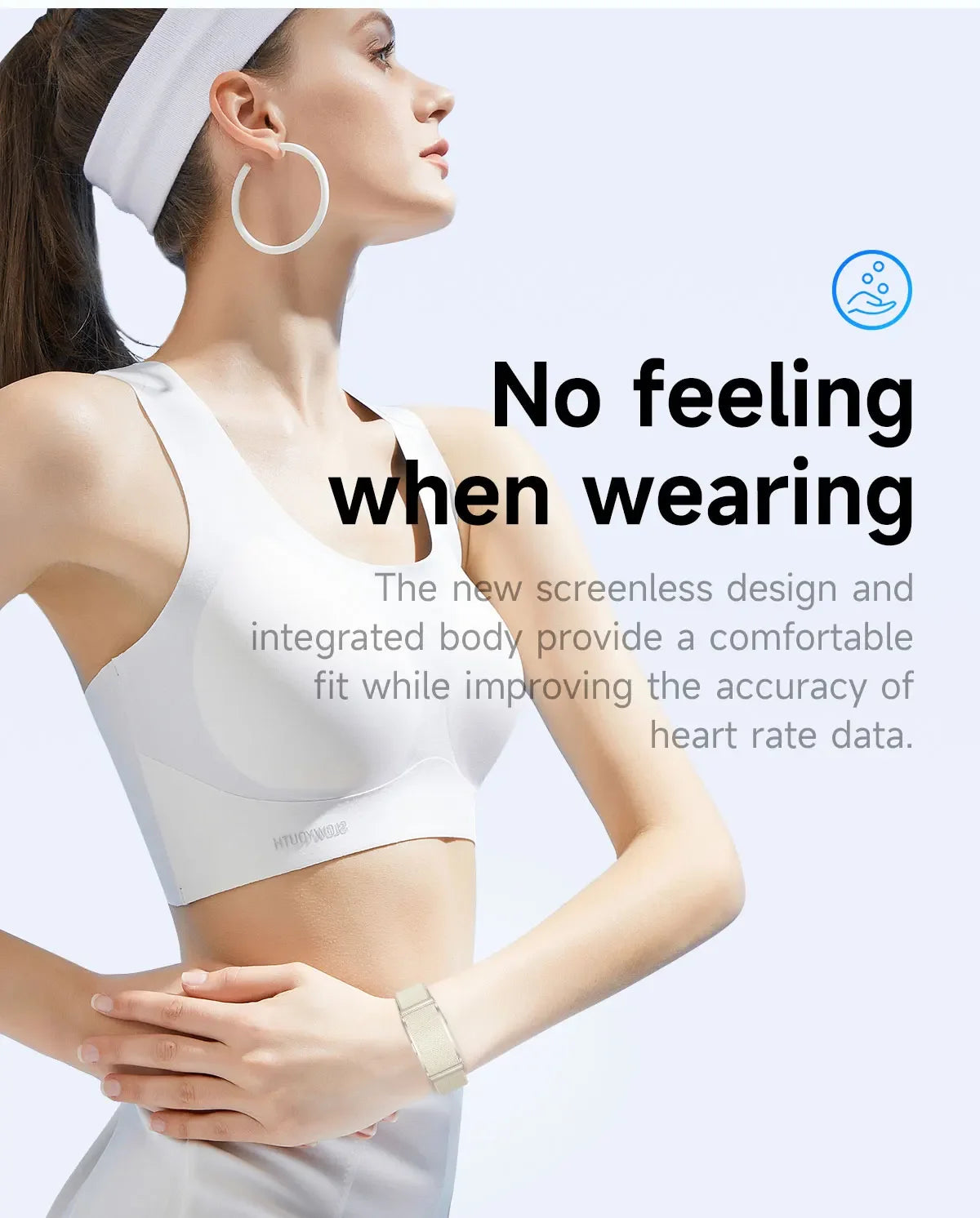 2026 Smart Wristband Wearable Fitness Multi-Sport All-Day Automatic Continuous Monitoring Health Data Improve Sleep Smartwatch