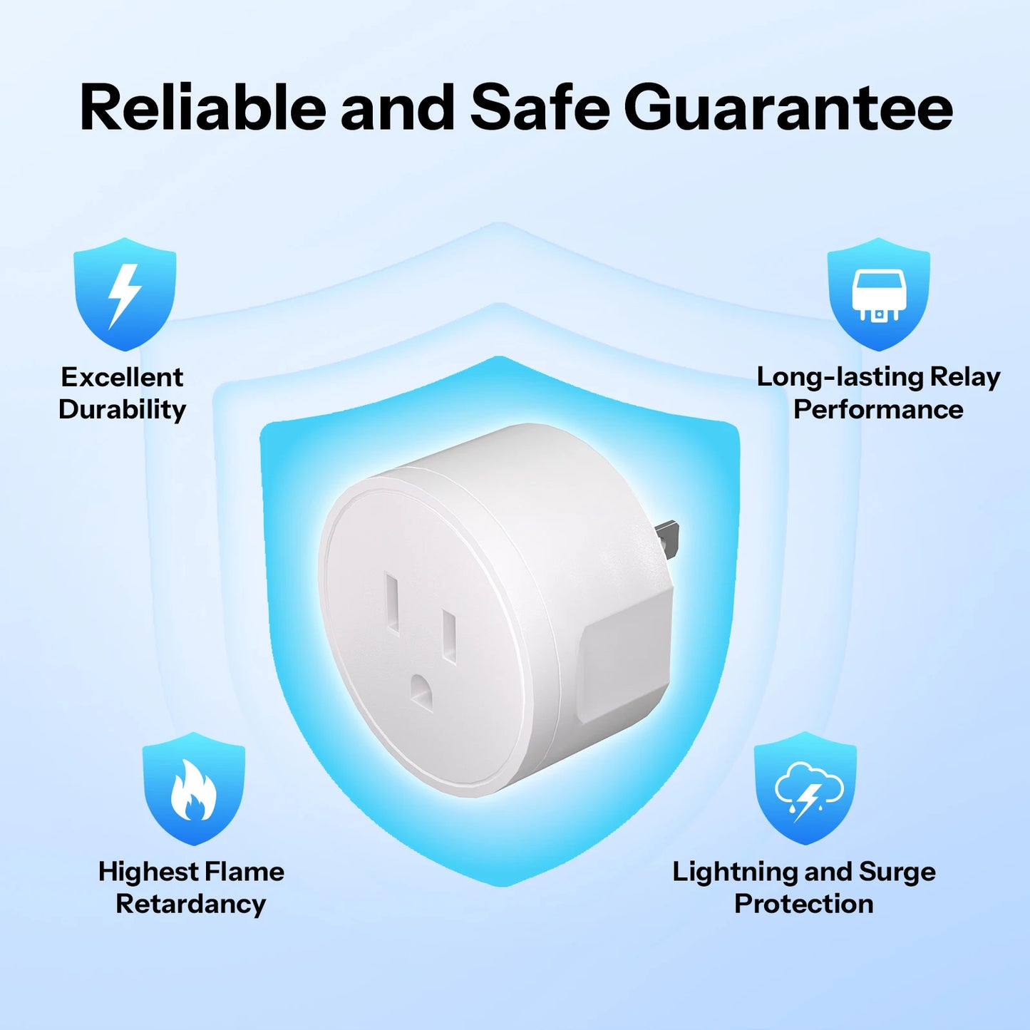 SONOFF S41STPB iPlug Gen2 S41s US Socket Matter Over WiFi Smart Plug App & Voice Control Inching Mode Time Schedule Smart Scene