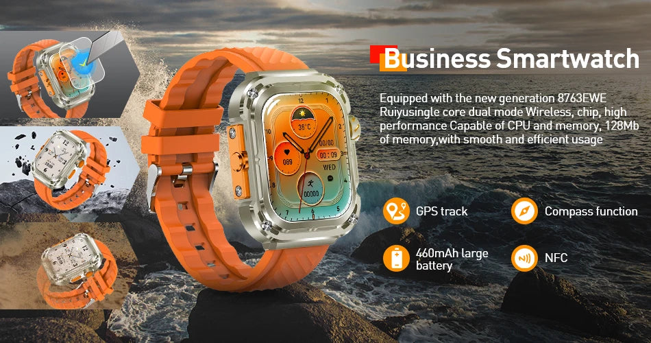 LIGE Smart Watch For Women Full Touch Screen Bluetooth Call Waterproof Watches Sport Fitness Tracker Smartwatch Lady Reloj Mujer