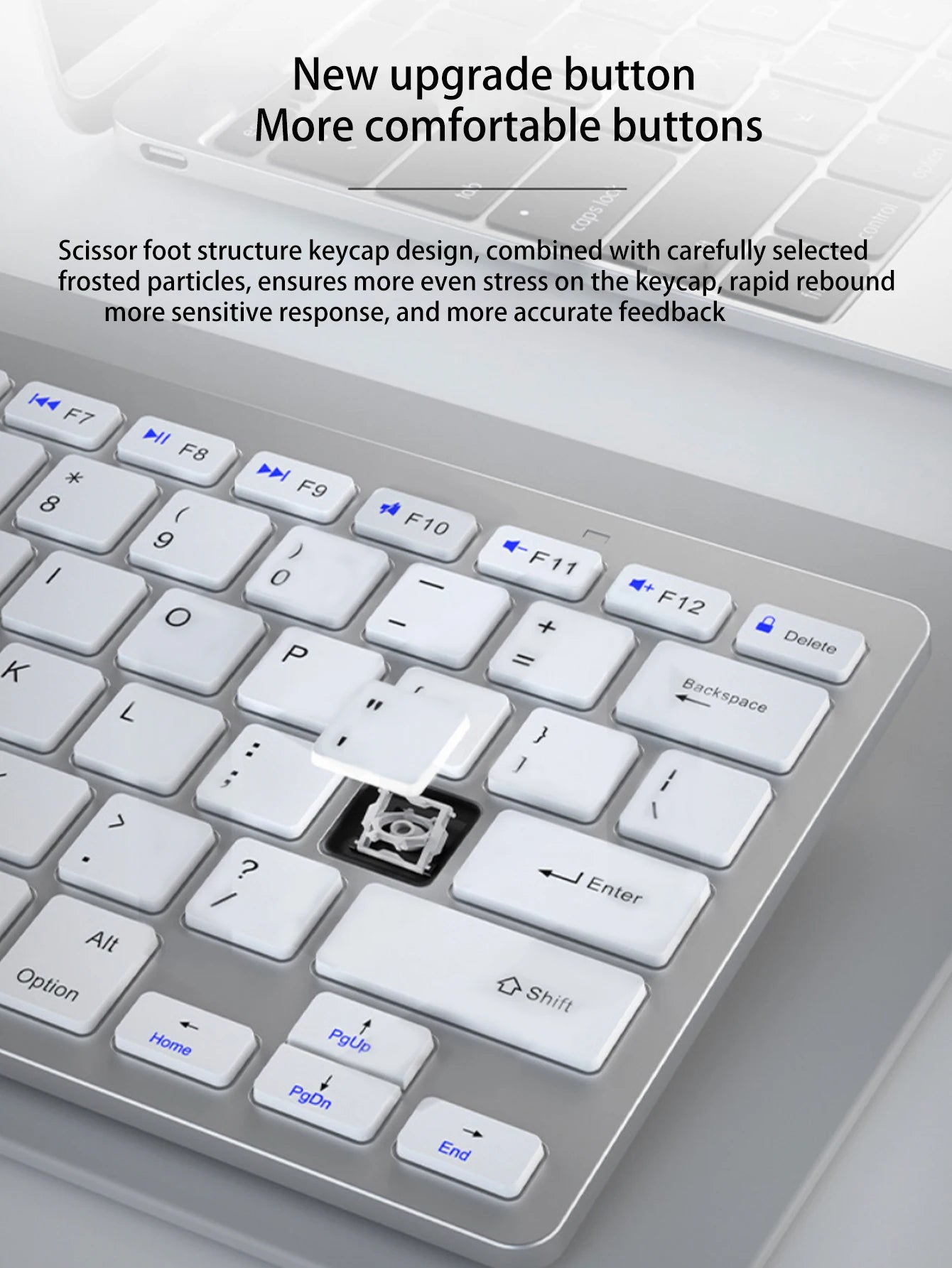 Wireless keyboard, 10 inch slim, tablet/laptop wireless keyboard, ipad mini keyboard