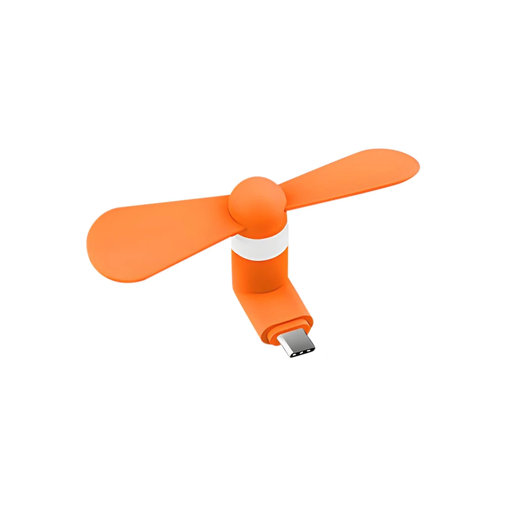 Creative Mini Portable Micro USB Fan 5v 1w Mobile Phone USB Gadget Fans Tester For Type C Cooling Hand Fan Phone Cooler