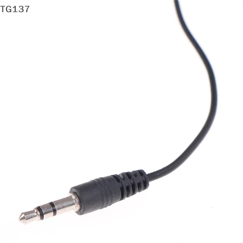 1Pcs PC Microphone With Clip 3.5mm Mini Studio Speech Mic Microphone Clip For PC Desktop Notebook 1.5M