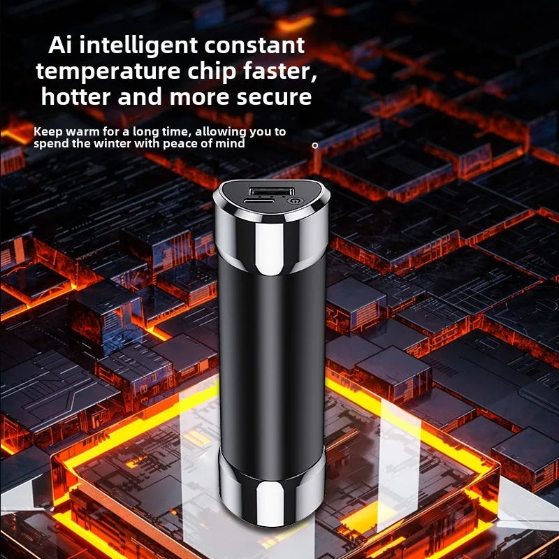 NEW Battery Bank  Power Banks  Slim  Mini Power Bank Powerbank for Charging and Hand Warming 2-in-1 Convenient Grip