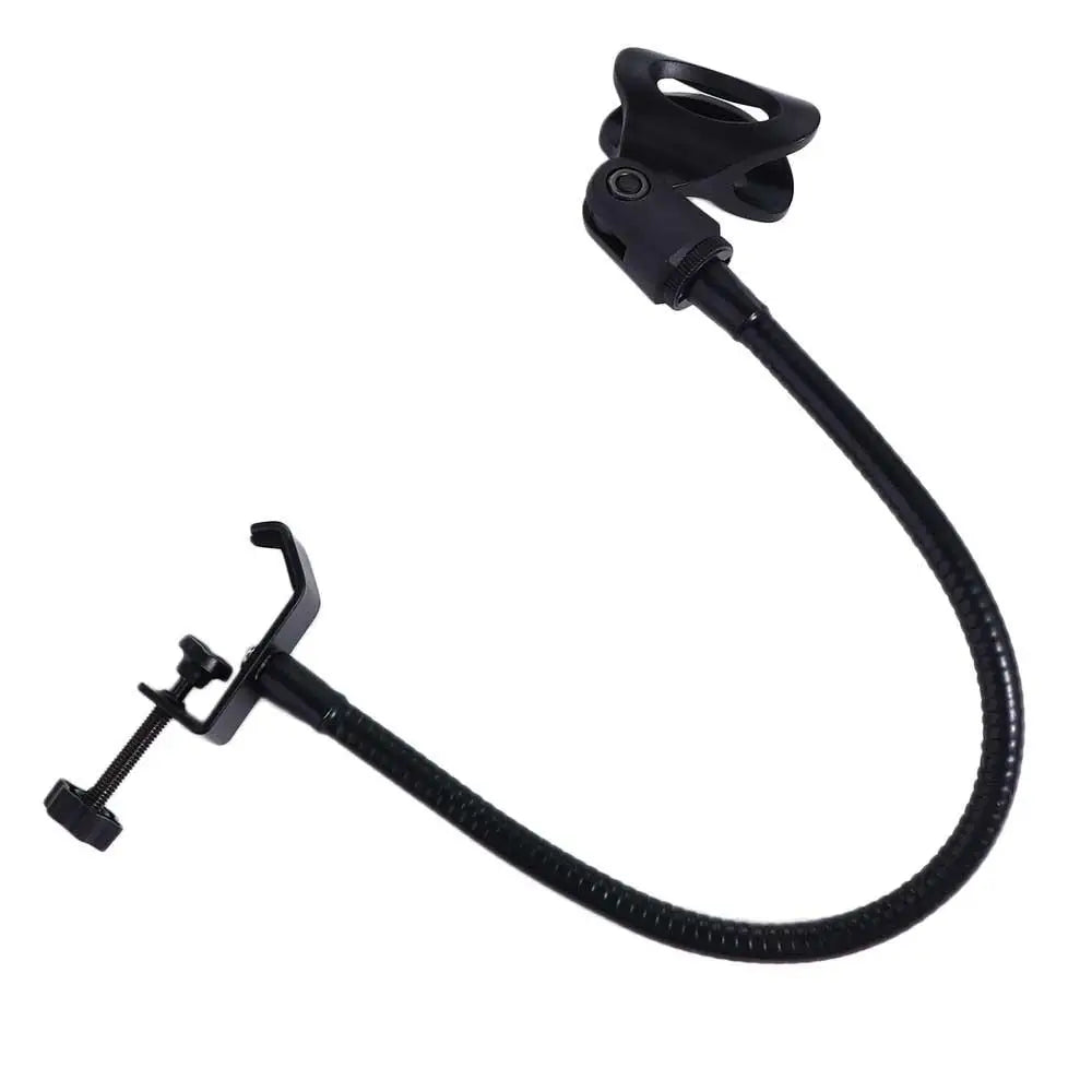 Mic Clip Clamp Microphone Clip Clamp Bracket Microphone Holder Mic Arm Desk Mic Stand Microphone Stand with Heavy Duty
