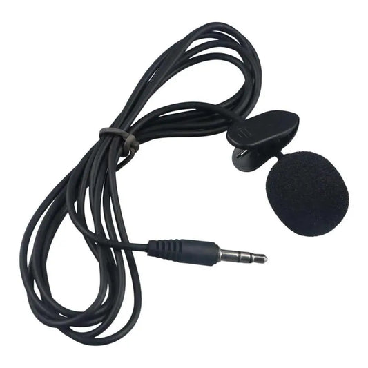 Mini Audio Collar Clip Clip Microphone Amplifier Lound Speaker Wired Mic Microphones Tie Clip Microphone Clip-on Microphone