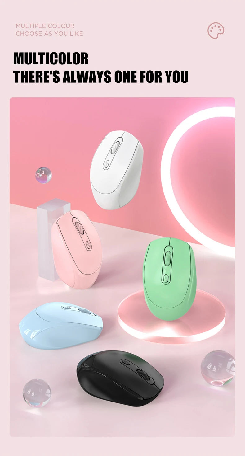 Wireless Mouse, 2.4G Ergonomic Optical Mouse, Computer Mouse for Laptop, PC,Chromebook,Notebook,Battery Small Cordless Mice