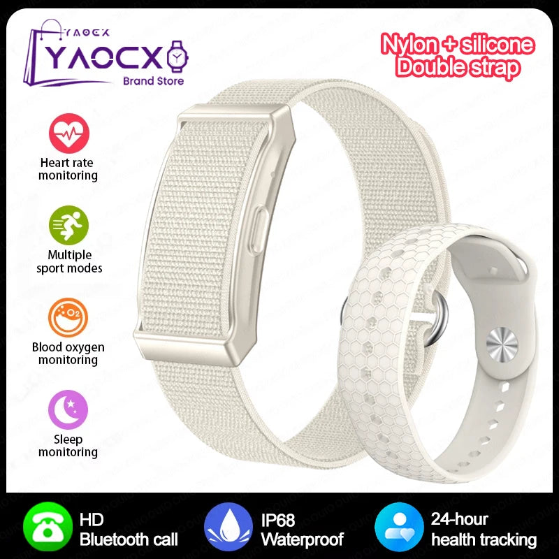 2026 Smart Wristband Wearable Fitness Multi-Sport All-Day Automatic Continuous Monitoring Health Data Improve Sleep Smartwatch