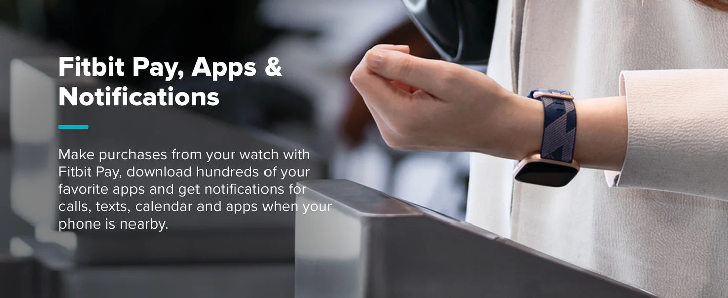 Fitbit Versa 2 Health and Fitness Smartwatch with Heart Rate, Music, Alexa Built-In, Sleep and Swim Tracking, Black/Carbon