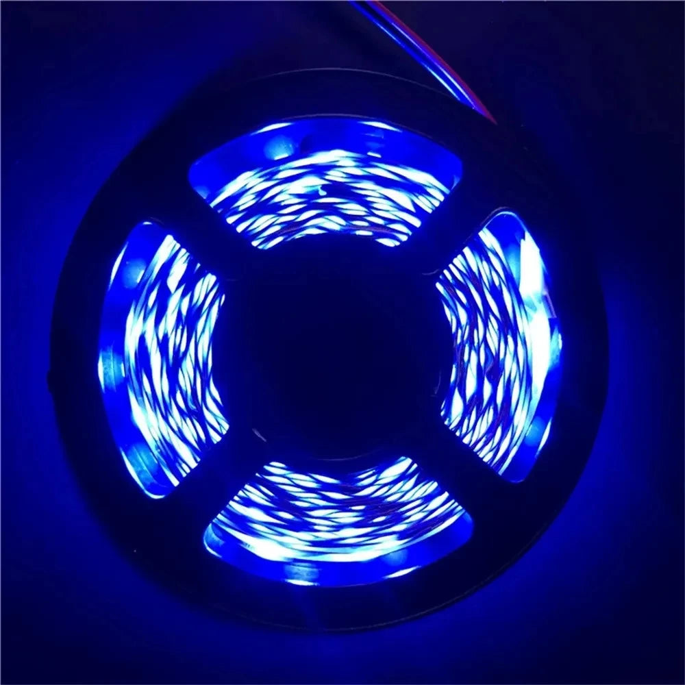 LED Strip Light 12V 5M 300 Leds SMD 2835 Diode Tape RGB & Single Colors High Quality LED Ribbon Flexible Home Decoration Lights