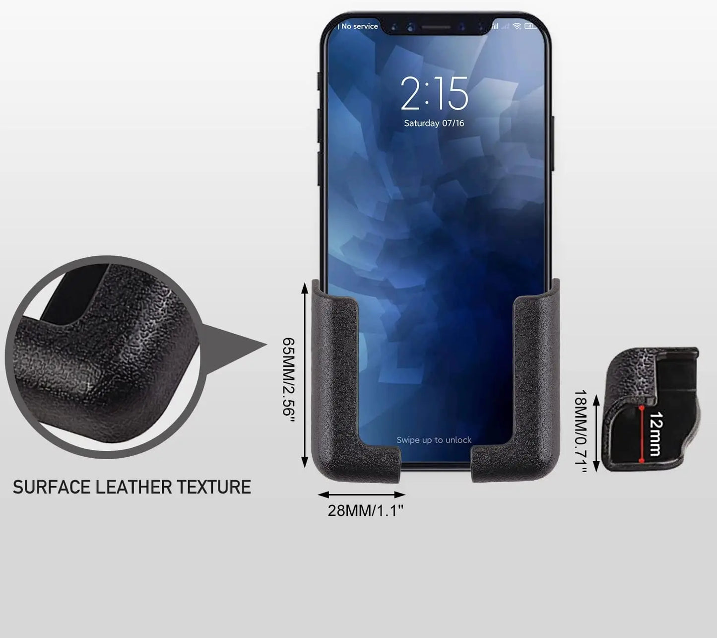 Car Phone Holder Multifunctional Auto Mobile Phone Stand Mount Bracket Cell Phone Holder for Car Wall Hooks Hanger Support