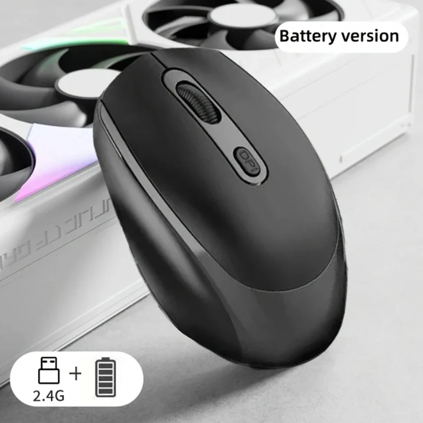 Wireless Mouse, 2.4G compatible Ergonomic Optical Mouse, Computer Mouse for Laptop, PC,Notebook,Battery Cordless Mice