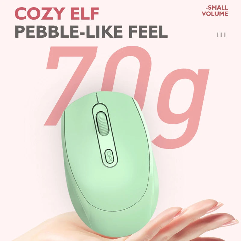 Wireless Mouse, 2.4G Ergonomic Optical Mouse, Computer Mouse for Laptop, PC,Chromebook,Notebook,Battery Small Cordless Mice