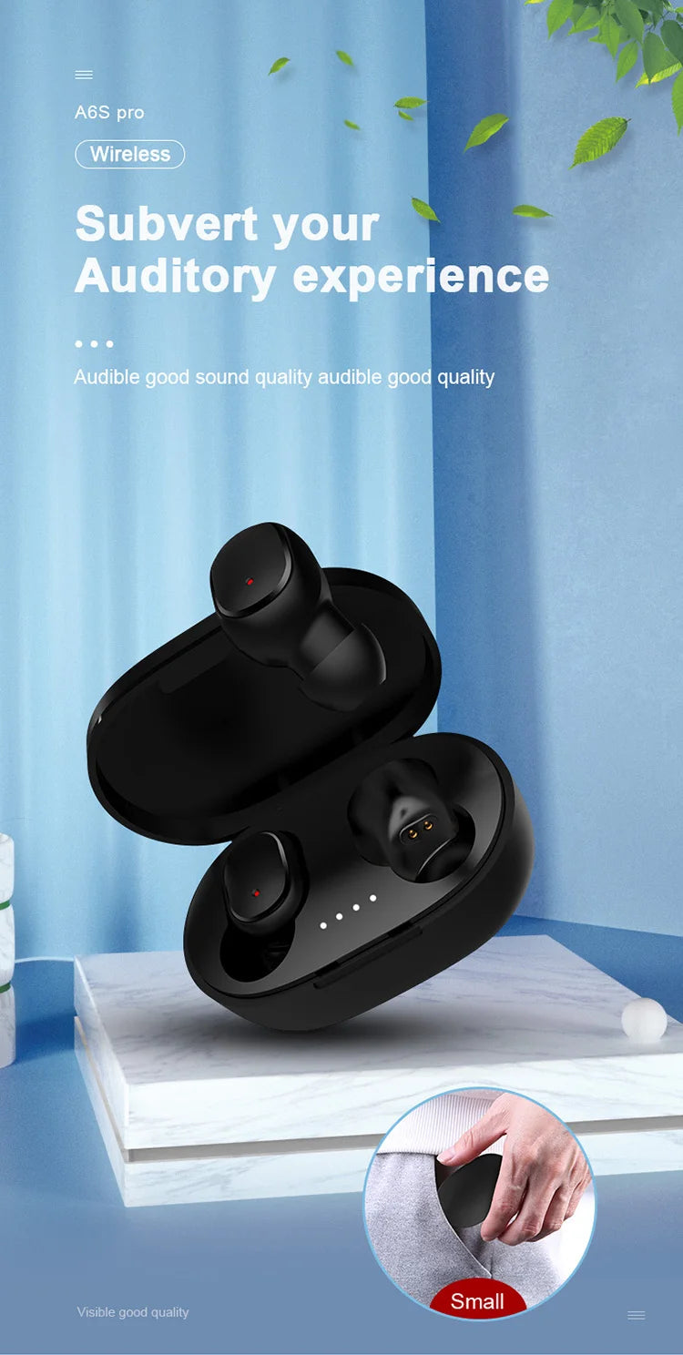 Bluetooth Earphones In ear Wireless Earphones Bluetooth 5.0 Mobile Phones Headsets Sports Cycling Headphones With Microphones