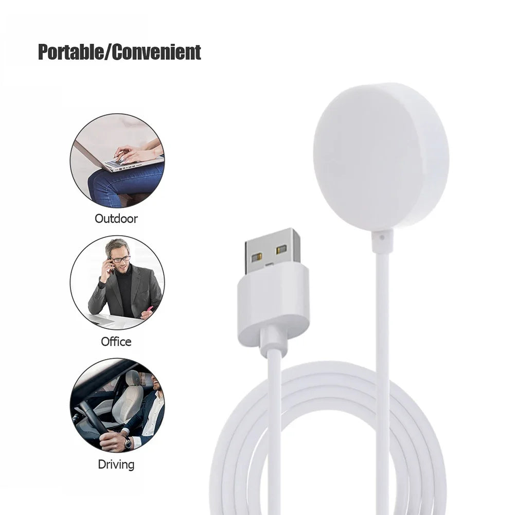 USB Wireless Charger Dock Cord  for S7 Pro S8 Pro/DT3 HW22 plus DT100 pro Smartwatch Wireless Charging Cable