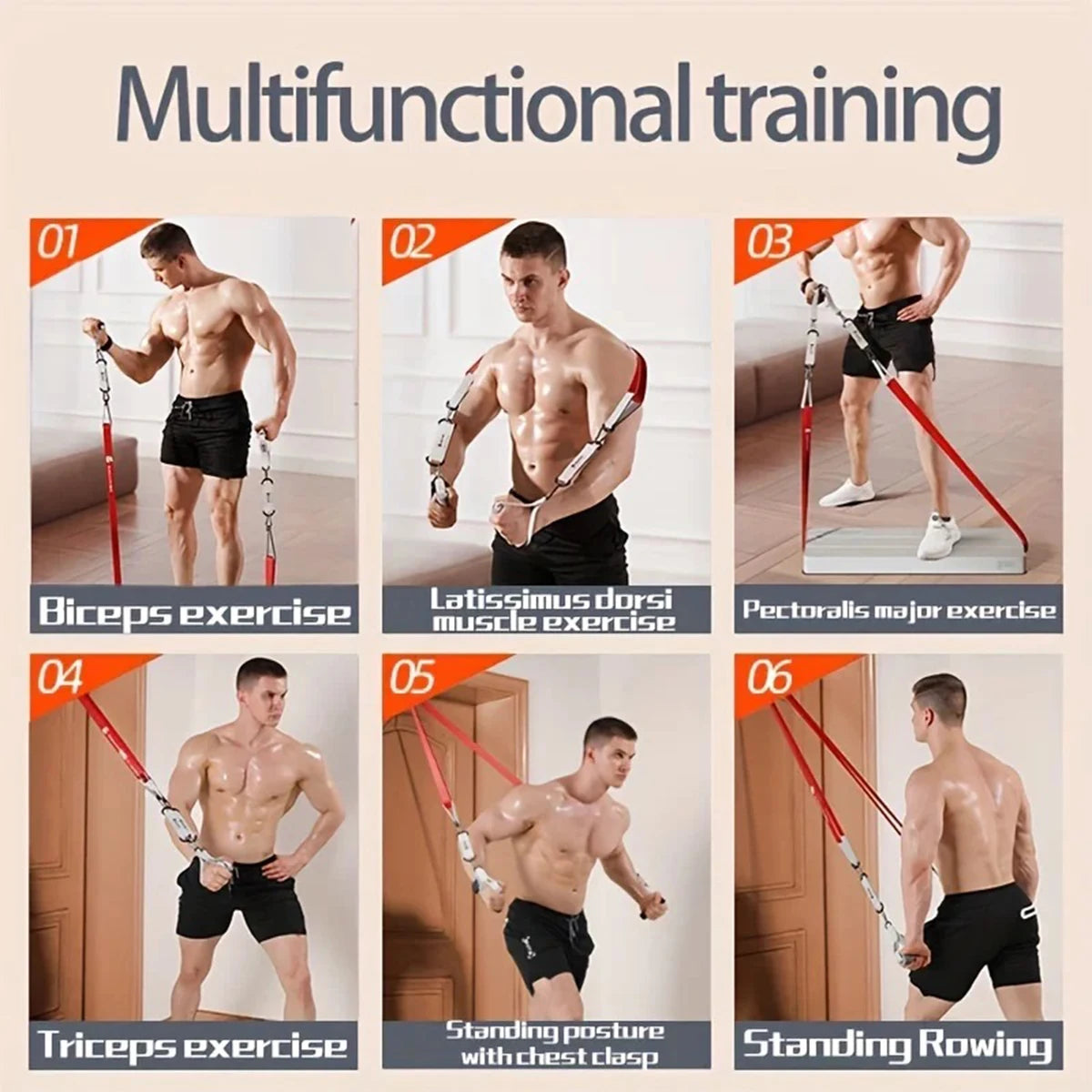 Fitness Elastic Band for Fports Enthusiasts Resistance Tension Band for Strength Training Waist and Leg Pull Rope Auxiliary Band