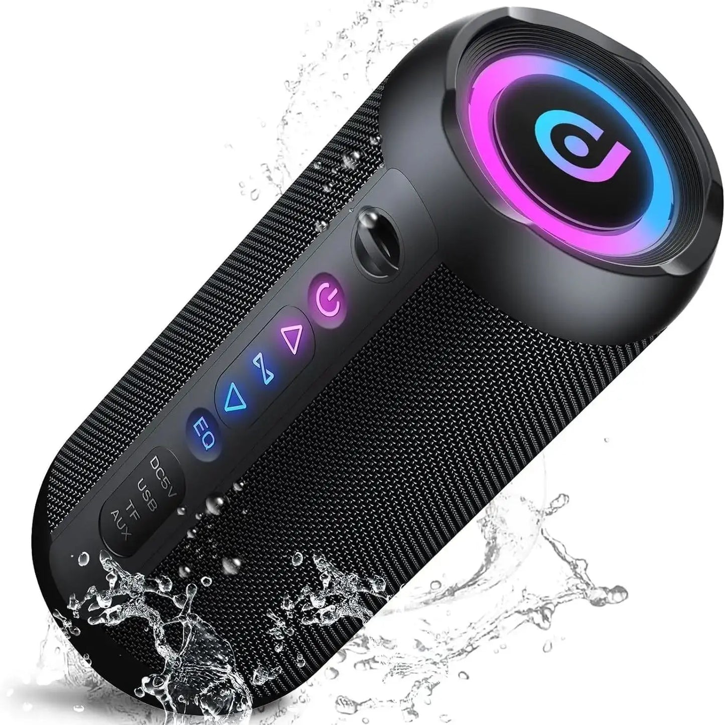 Bluetooth Speaker, Speakers Wireless Bluetooth 5.4 with 30H Playtime, BassUp, 30W Stereo Sound, IPX7 Waterproof Portable Speaker
