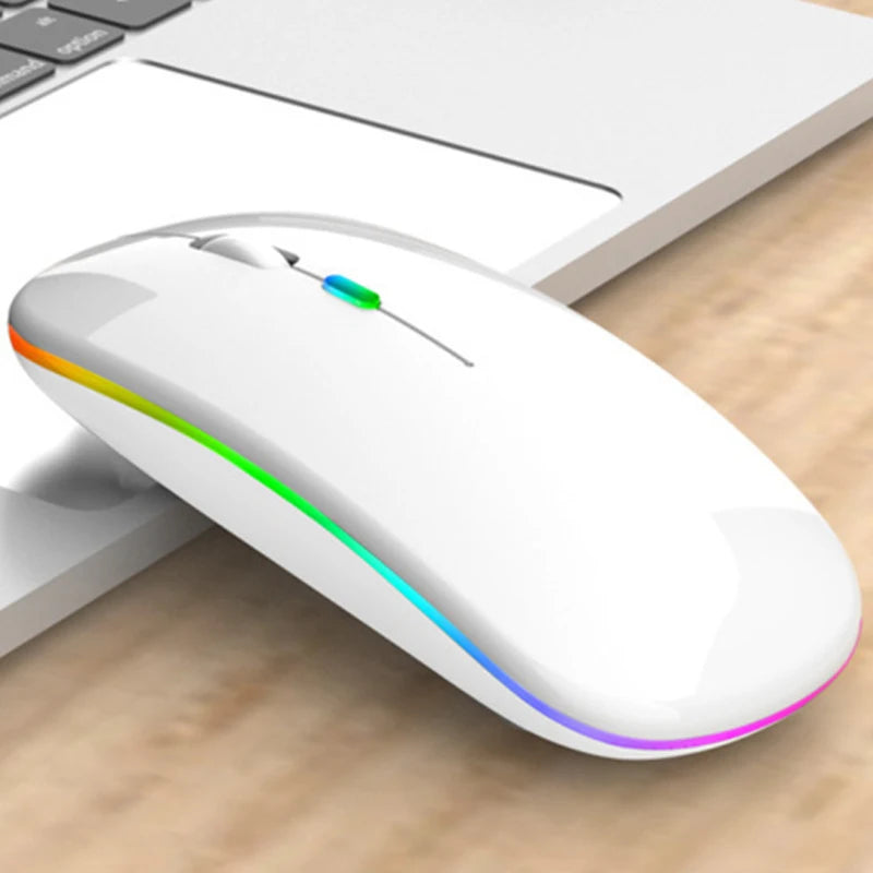 Rechargeable Wireless Gaming Mouse Portable Ergonomic Quiet And Magical Suitable For Portable Computers Tablets IPAD Phone