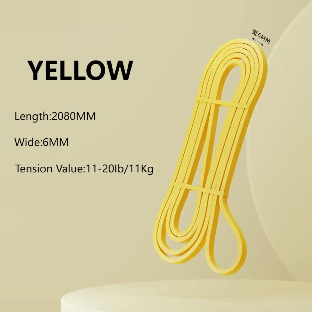 Fitness Elastic Band for Fports Enthusiasts Resistance Tension Band for Strength Training Waist and Leg Pull Rope Auxiliary Band