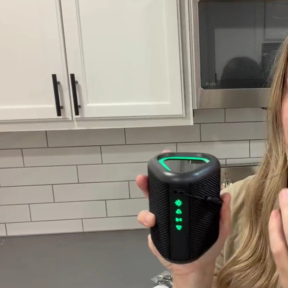 Bluetooth Speaker,Portable Wireless Speaker,Louder Volume,Stereo Sound,24H Playtime, Bluetooth 5.4,Built-in Mic,for Home,Outdoor