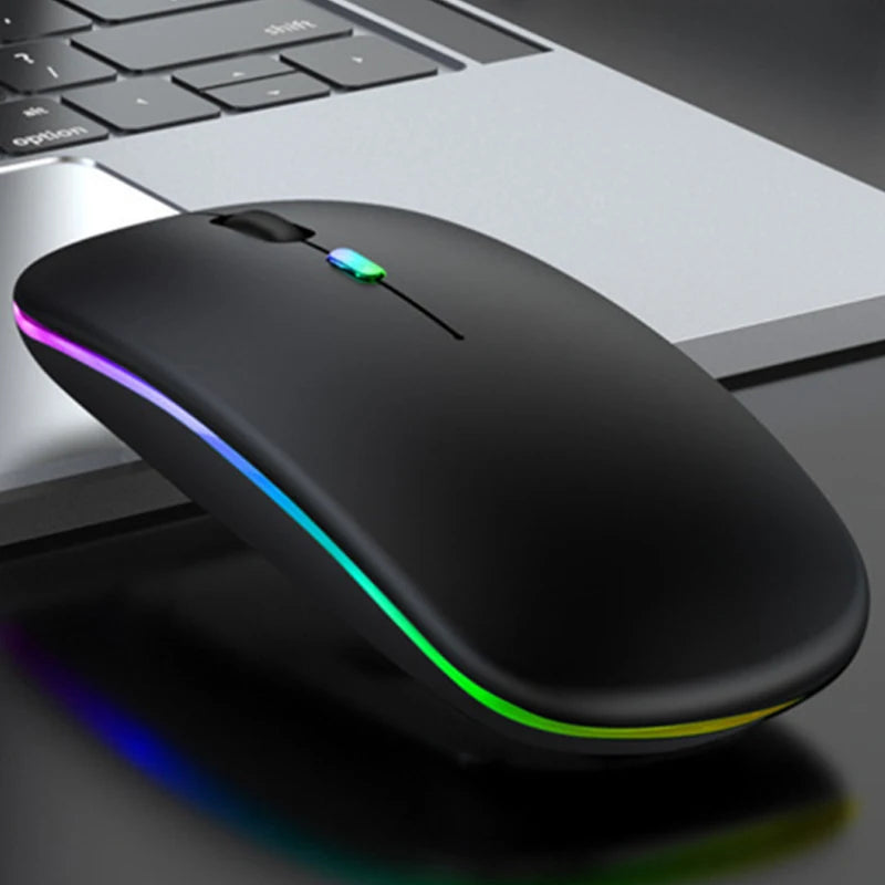 Rechargeable Wireless Gaming Mouse Portable Ergonomic Quiet And Magical Suitable For Portable Computers Tablets IPAD Phone