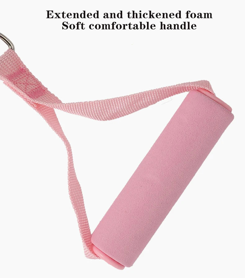 Ankle Straps Resistance Bands Set Fitness Workout Exercise Equipment Ankle Pink Yoga Elastic Fitness Band For Gym Man Woman