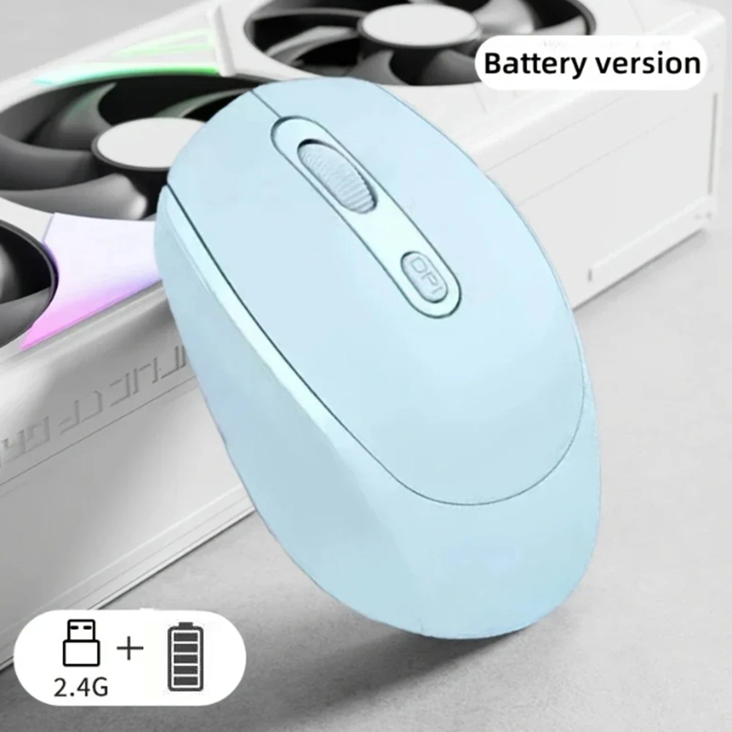 Wireless Mouse, 2.4G compatible Ergonomic Optical Mouse, Computer Mouse for Laptop, PC,Notebook,Battery Cordless Mice