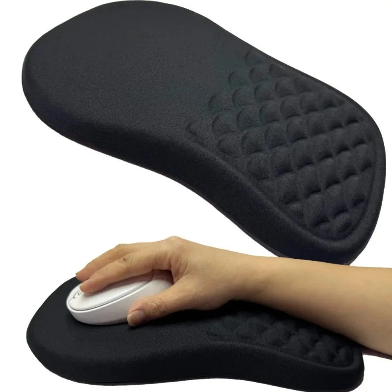 Ergonomic Wrist Rest Mouse Pad Comfortable Wrist Support Non Slip High Elastic Memory Cotton Mousepad For PC Laptop Computer