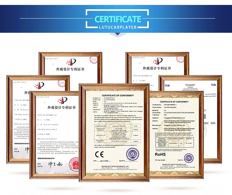 Bluetooth 5.4 FM Transmitter Handsfree Car AUX Radio Modulator MP3 Player with 22.5W & PD30W Fast Charge Adapter Car Accessories