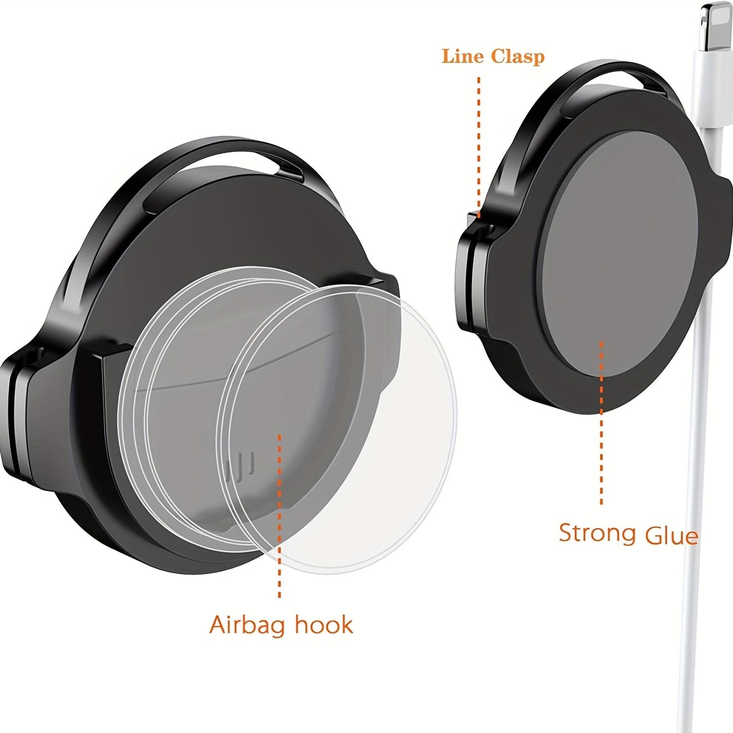 1pc The Perfect Car Mount for Your Phone: 360° Rotation & Flat Stand for Socket Mount Users(Special Design for pop-socket users)