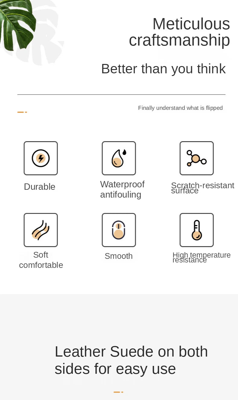 Small PU Mouse Pad Single-sided Solid Color Universal Non-slip Pad Mouse Pad Suitable For PC Laptops Office PU Gaming Mouse Pad