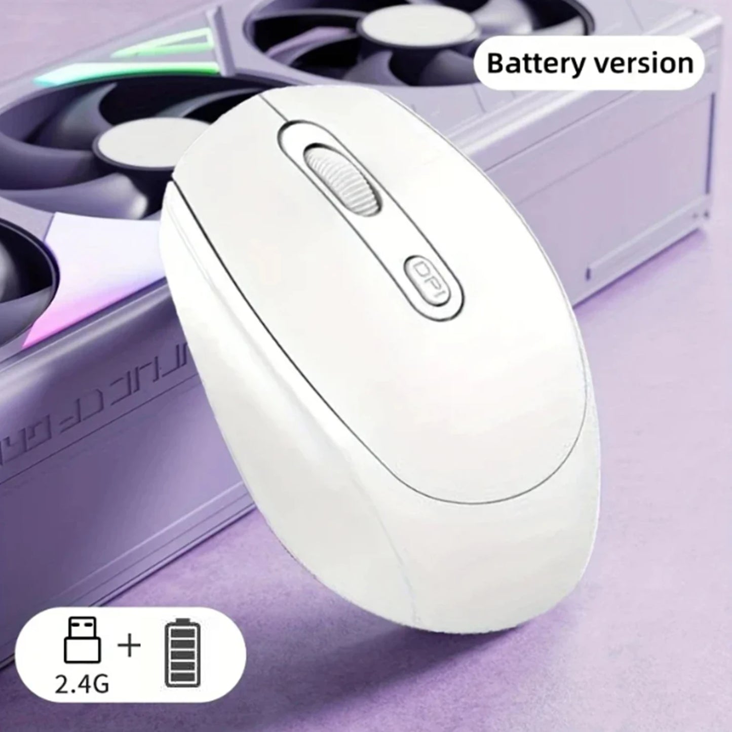 Wireless Mouse, 2.4G compatible Ergonomic Optical Mouse, Computer Mouse for Laptop, PC,Notebook,Battery Cordless Mice