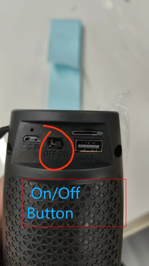 1202 Wireless Bluetooth Speaker Dual Stereo Outdoor with TF/USB Playback FM Radio Voice Broadcast Portable Subwoofer