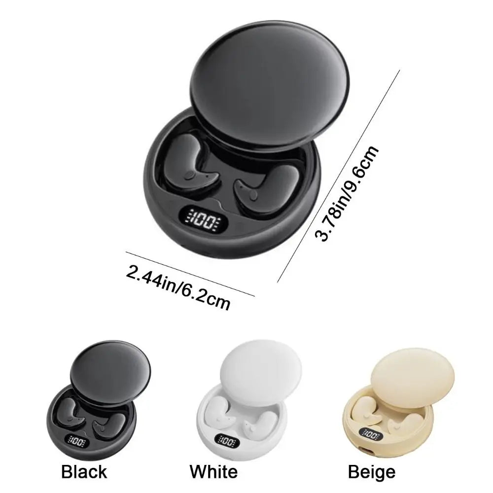 Bluetooth 5.3 Bluetooth Earphones LED Display Noise Reduction Wireless Headphones HIFI Stereo Waterproof