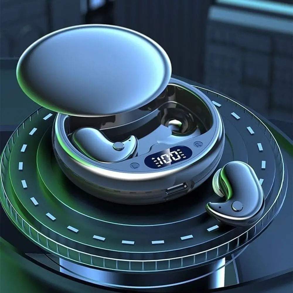 Bluetooth 5.3 Bluetooth Earphones LED Display Noise Reduction Wireless Headphones HIFI Stereo Waterproof