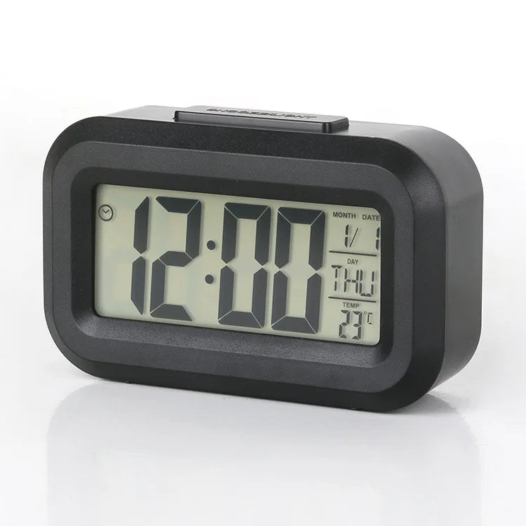 Digital Led Clock Alarm Clock Digital Clock With Bright Screen Snooze Function Calendar Display For Bedroom Home Offices Desk