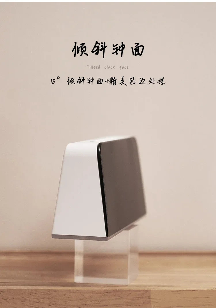 LED Digital Clock with Date, Temp, Alarm & Night Light - Multifunctional Desk Clock for Home, Office, Bedroom