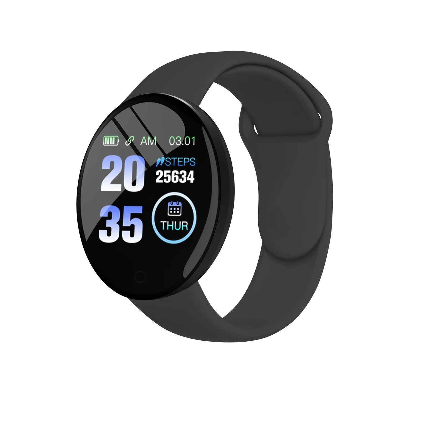 2025 New D18 Multifunctional Smart Watch Men & Women Bluetooth Connected Phone Music Fitness Sports Bracelet Sleep Monitor watch