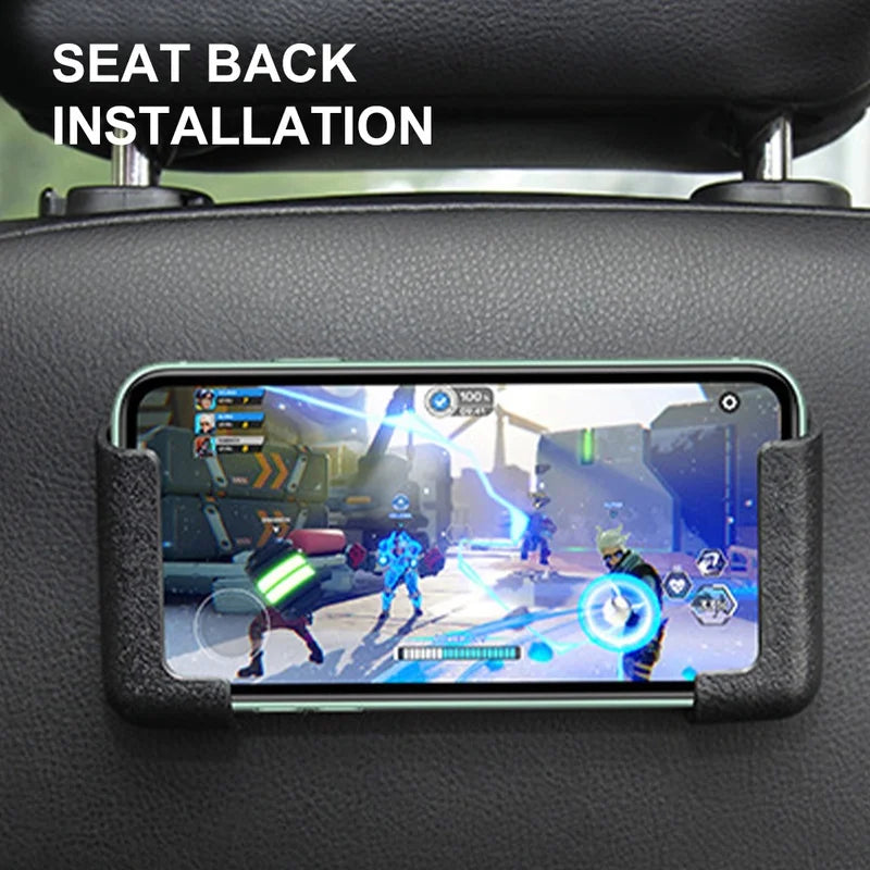 Car Phone Holder Multifunctional Auto Mobile Phone Stand Mount Bracket Cell Phone Holder for Car Wall Hooks Hanger Support