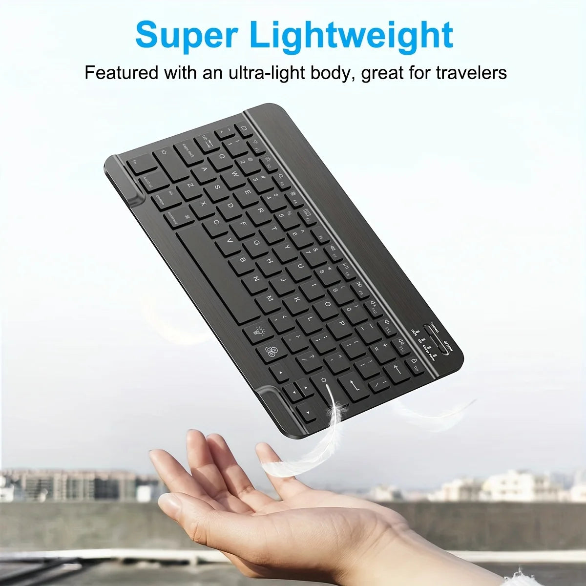 Wireless Keyboard Bluetooth-compatible Keyboard For Android IOS Windows Mini 78-Key Gaming Keybaord for PC iPad Tablet Keyboard