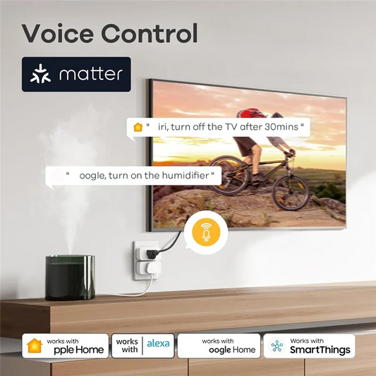 HLZS-Smart Plug, Work With Automation, APP Remote Control Timer&Schedule,4 Pack US Plug
