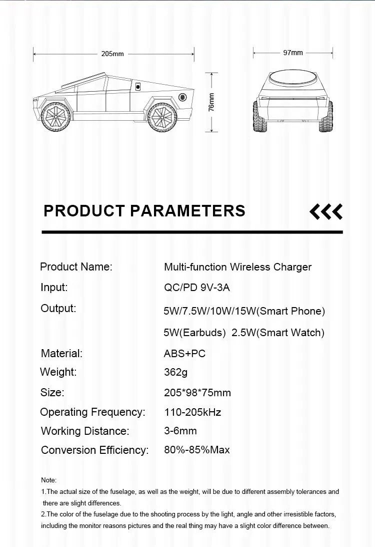 Cyberdock Desktop Stand Qi2 3-in-1 CyberDock Wireless Charging Station for IPhone17 16 15 14 Pro, AirPods, IWatch,Galaxy Watch
