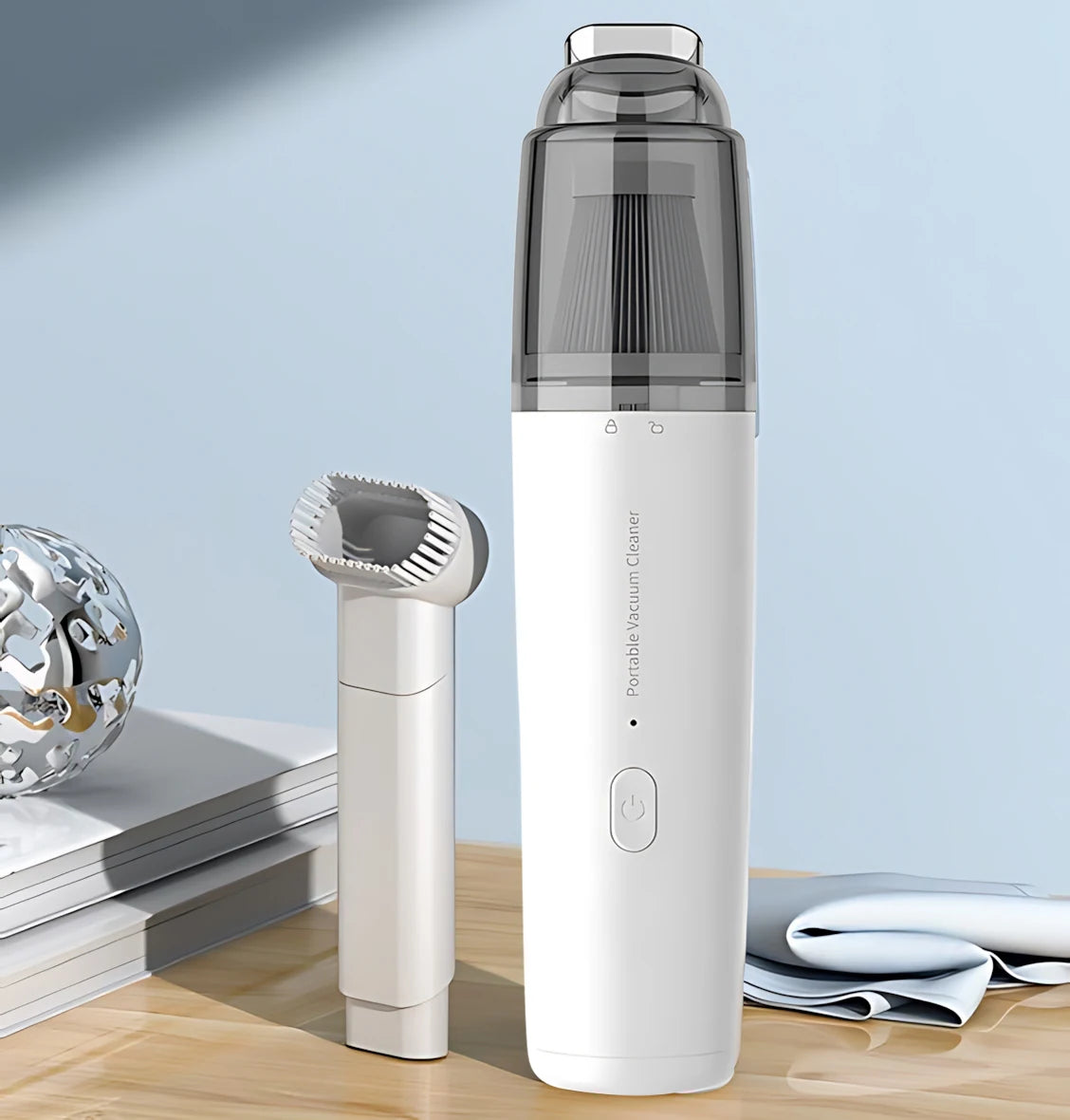 Vacuum Cleaner Mini Car Cleaning Powerful Suction Handheld Car Vacuum Cleaner Rechargeable for Car and Home Auto Vacuum Cleaner